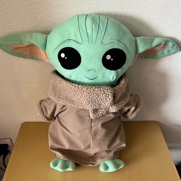 BABY YODA jumbo plush 18” - Picture 3 of 8